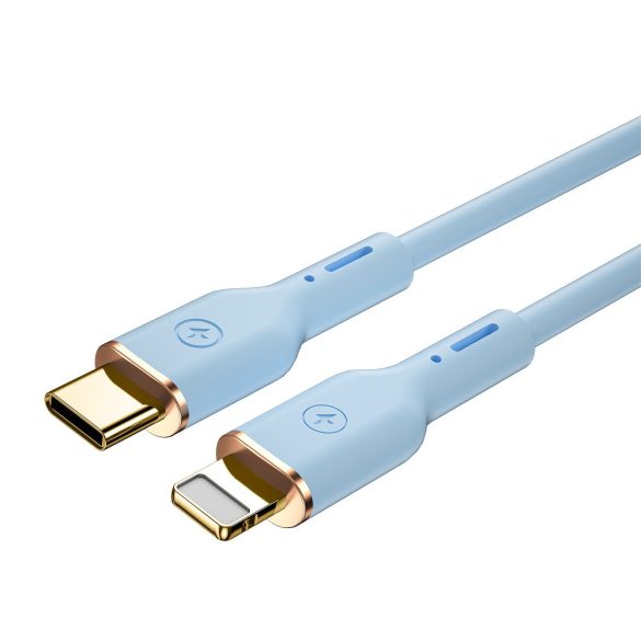 WIWU YQ01 Type-C - Lightning kábel 30W 1.2m - kék