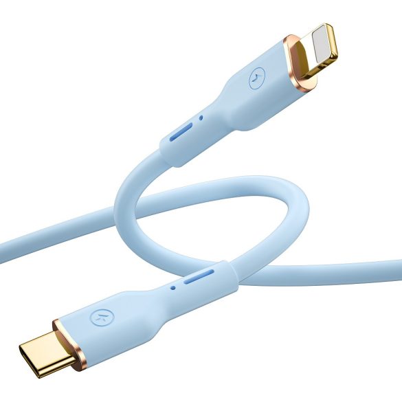 WIWU YQ01 Type-C - Lightning kábel 30W 1.2m - kék