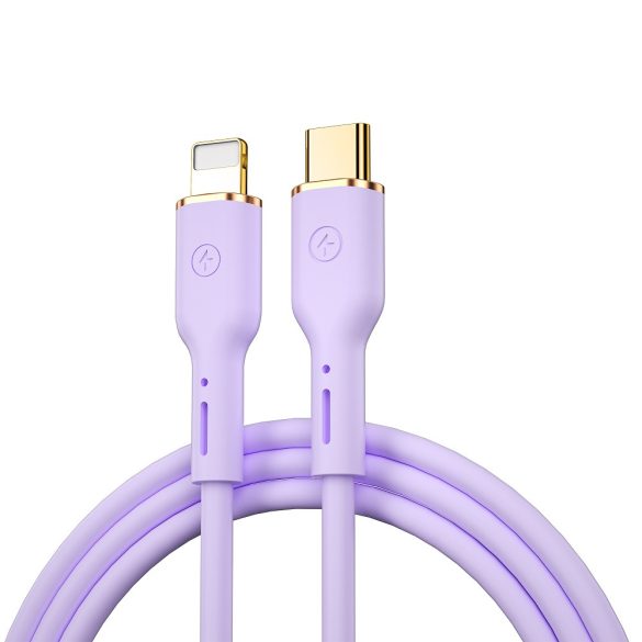 WIWU YQ01 Type-C - Lightning kábel 30W 1.2m - lila