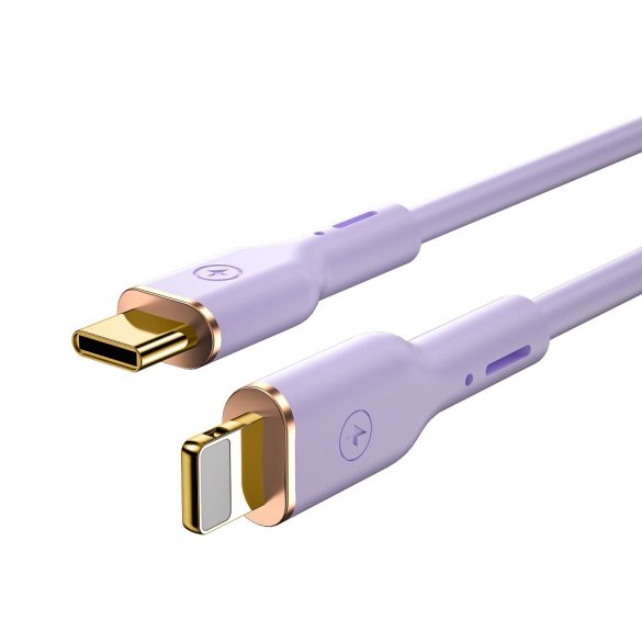 WIWU YQ01 Type-C - Lightning kábel 30W 1.2m - lila