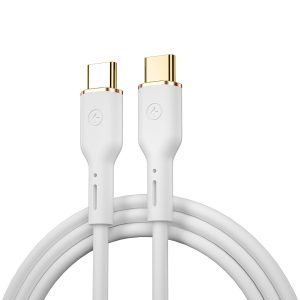 WIWU YQ02 Type-C - Type-C kábel 100W 1.2m - fehér
