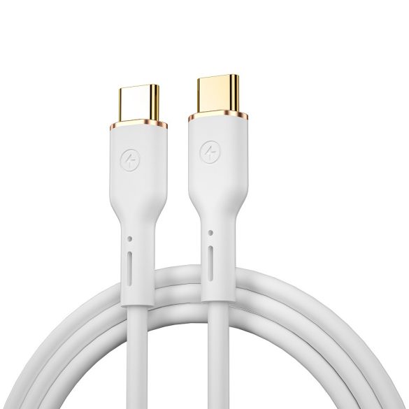 WIWU YQ02 Type-C - Type-C kábel 100W 1.2m - fehér