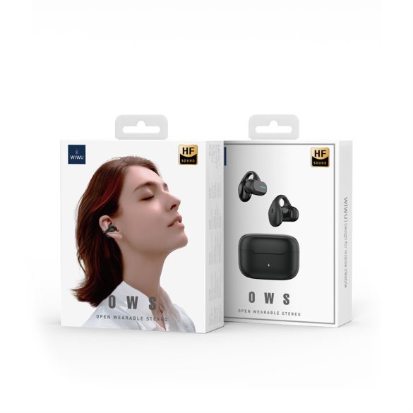 WIWU O200 Openbuds fülhallgató - fekete