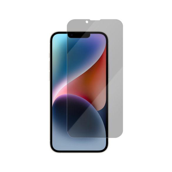 VMax betekintésvédett 0.33mm 2,5D edzett üveg iPhone 14