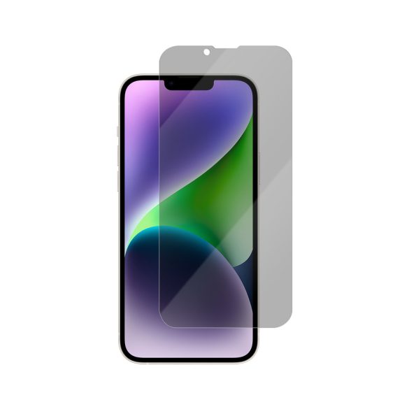 VMax betekintésvédett 0.33mm 2,5D edzett üveg iPhone 14 Plus