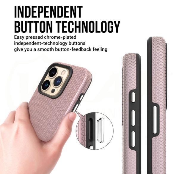 VMax Triangle tok iPhone 11 - rózsaarany színű