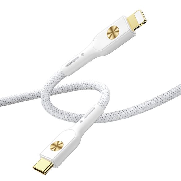 WIWU Wi-C035 City Type-C - Lightning kábel 30W 1.2m - fehér