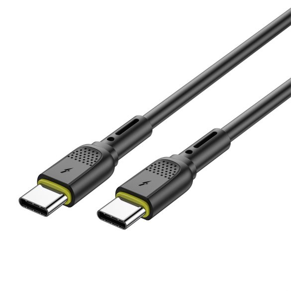 WIWU Wi-C034 Speed Type-C - Type-C kábel 60W 1.2m - fekete