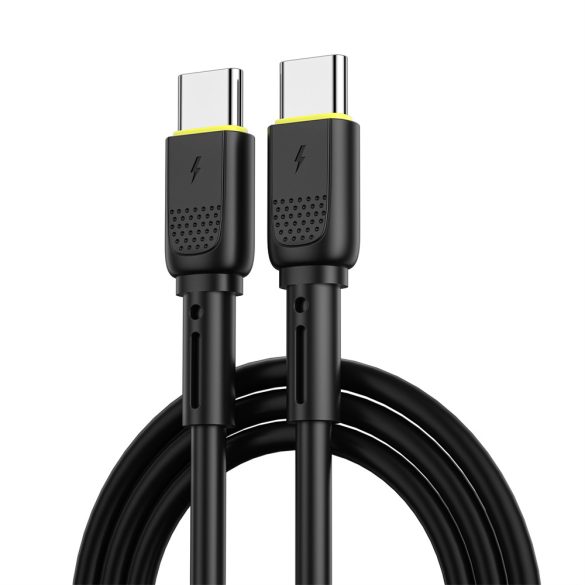 WIWU Wi-C034 Speed Type-C - Type-C kábel 60W 1.2m - fekete
