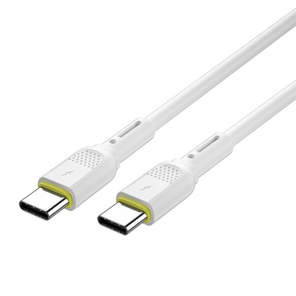 WIWU Wi-C034 Speed Type-C - Type-C kábel 60W 1.2m - fehér