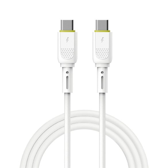 WIWU Wi-C034 Speed Type-C - Type-C kábel 60W 1.2m - fehér