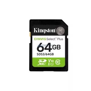 Kingston *SD 64GB Canvas Select Plus Gen3 R100MB/s