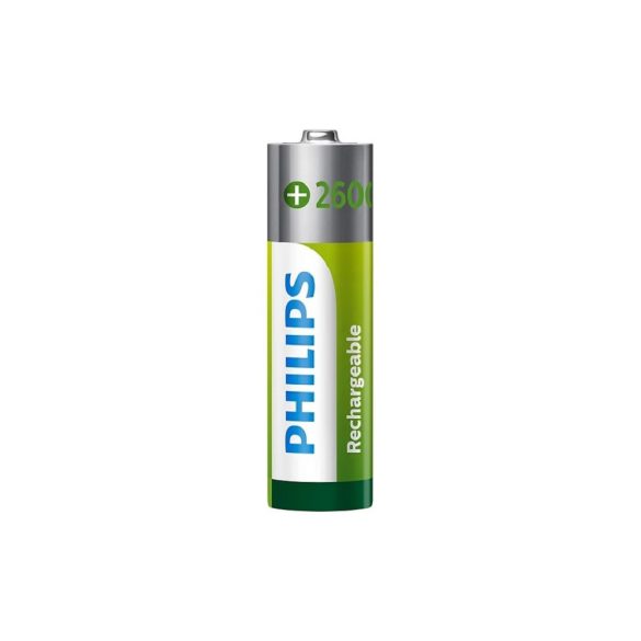 Philips nikkel-fémhidrid (NiMH) újratölthető elem AA 2600mAh - 4db