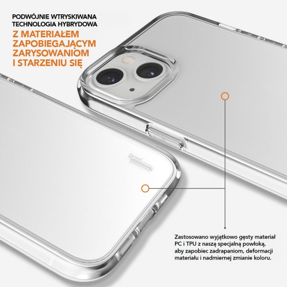 Ugly Rubber Pure tok iPhone X/XS - átlátszó