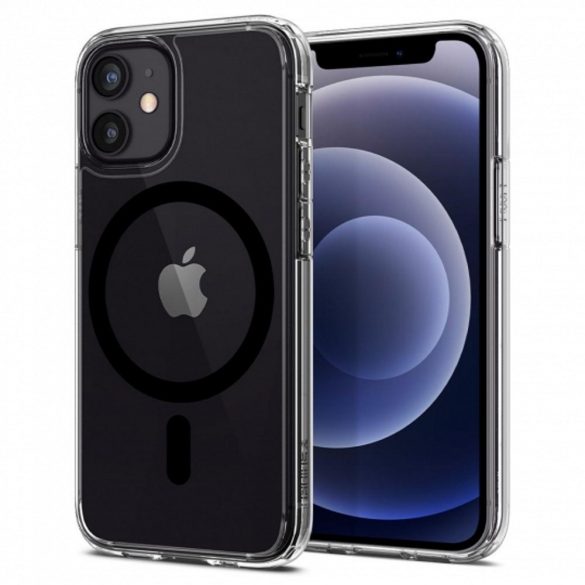 Spigen Hybrid Mag MagSafe-kompatibilis tok iPhone 12/12 Pro - fekete