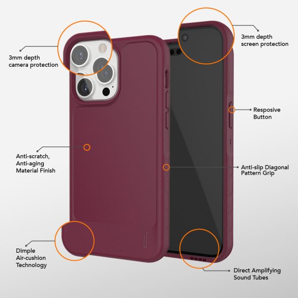 Ugly Rubber L tok iPhone 14 Plus - fekete