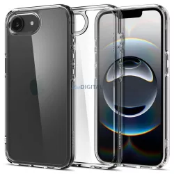 Spigen Ultra Hybrid tok iPhone 16e-hez, kristálytiszta
