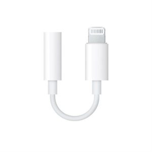 Apple MMX62ZM/A Lightning/3,5 Jack Adapter Bliszteres - Fehér