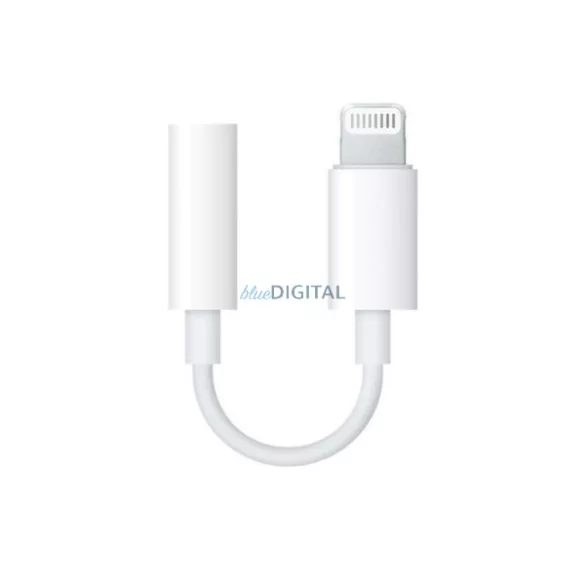 Apple MMX62ZM/A Lightning/3,5 Jack Blister Adapter - Fehér
