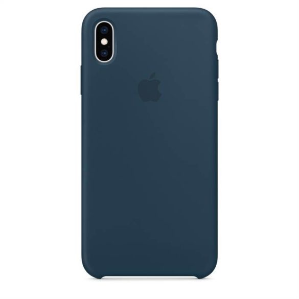 Apple iPhone XS Max MUJQ2ZM/A Liquid Silicon Hátlap - Sötétzöld