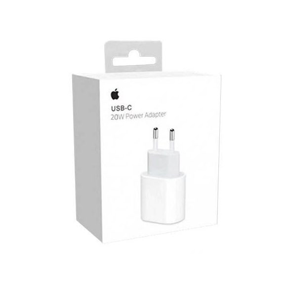 Apple MHJE3ZM/A PD 20W Hálózati Töltő Adapter - Fehér