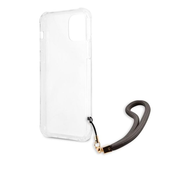 Apple iPhone 12 Pro Max GUESS GUHCN12LKSMAGR TPU Hátlap - Szürke