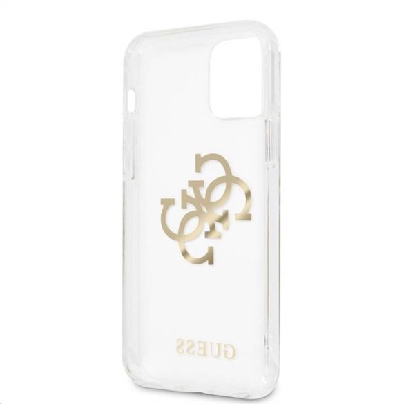 Apple iPhone 12/12 Pro GUESS GUHCP12MKS4GGO TPU Hátlap - Arany