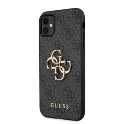 Apple iPhone 11 GUESS GUHCN614MGGR Hátlap - Szürke