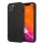 Apple iPhone 13 Mini AMG Bőr Hátlap - Fekete