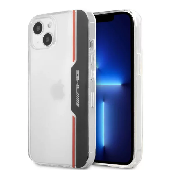 Apple iPhone 13 Mini AMG Liquid Silicon Hátlap - Átlátszó