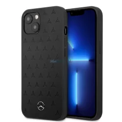   Apple iPhone 13 Mini Mercedes Liquid Silicon Hátlap - Fekete