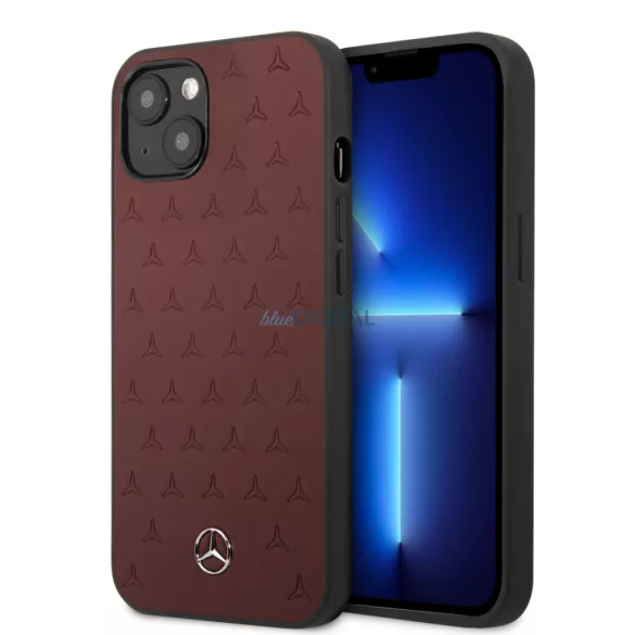 Apple iPhone 13 Mini Mercedes Liquid Silicon Hátlap - Bordó