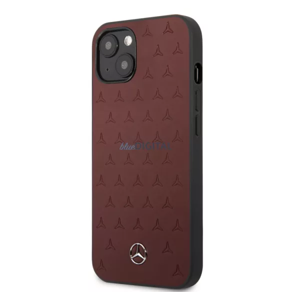 Apple iPhone 13 Mini Mercedes Liquid Silicon Hátlap - Bordó