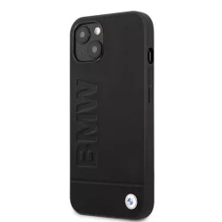 Apple iPhone 13 Mini BMW Bőr Hátlap - Fekete