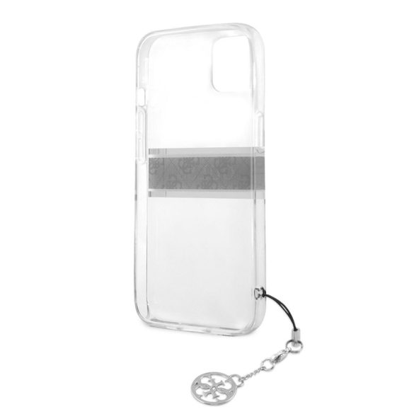 Apple iPhone 13 GUESS GUHCP13MKB4GGR TPU Hátlap - Szürke