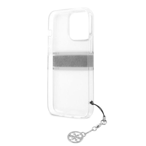 Apple iPhone 13 Pro GUESS GUHCP13LKB4GGR TPU Hátlap - Szürke