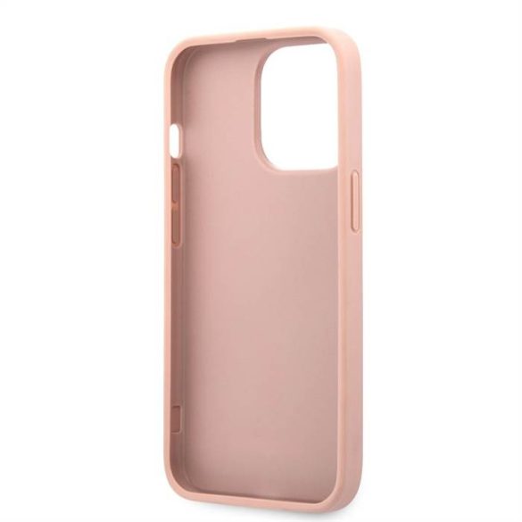Apple iPhone 13 Pro GUESS GUHCP13LPSASBPI Hátlap - Rózsaszín