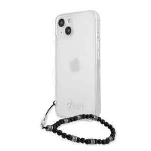 Apple iPhone 13 GUESS GUHCP13MKPSBK TPU Hátlap - Átlátszó