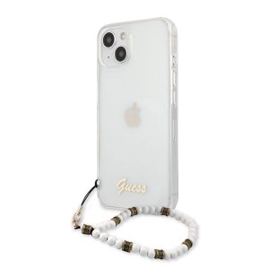 Apple iPhone 13 Mini GUESS GUHCP13SKPSW TPU Hátlap - Átlátszó