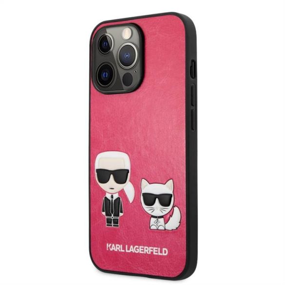Apple iPhone 13 Pro KARL LAGERFELD KLHCP13LPCUSKCP Hátlap - Rózsaszín