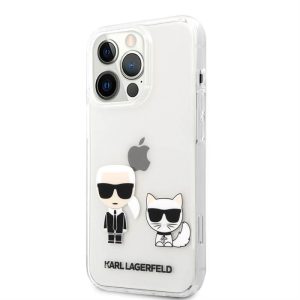 Apple iPhone 13 Pro KARL LAGERFELD KLHCP13LCKTR TPU Hátlap - Átlátszó