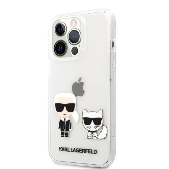Apple iPhone 13 Pro KARL LAGERFELD KLHCP13LCKTR TPU Hátlap - Átlátszó