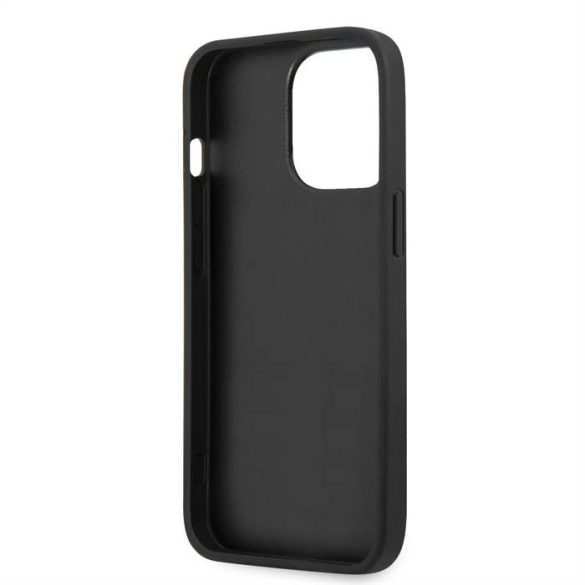Apple iPhone 13 Pro Max KARL LAGERFELD KLHCP13XSAKICKCBK Hátlap - Fekete