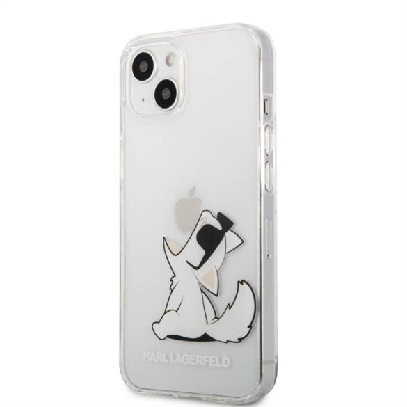Apple iPhone 13 KARL LAGERFELD KLHCP13MCFNRC TPU Hátlap - Átlátszó
