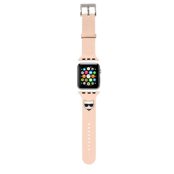 Apple iWatch Karl Lagerfeld KLAWLSLCP 42/44mm óraszíj - Rózsaszín