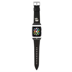   Apple iWatch Karl Lagerfeld KLAWMOKHK 38/40mm óraszíj - Fekete