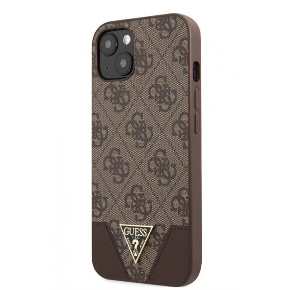 Apple iPhone 13 Mini GUESS GUHCP13SPU4GHBR Hátlap - Barna