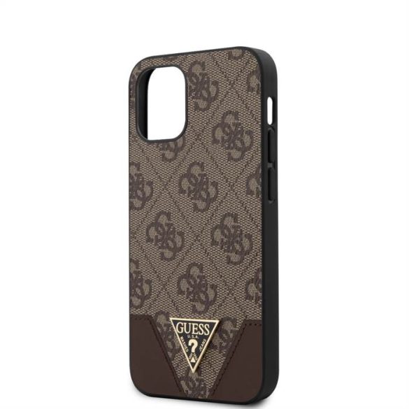 Apple iPhone 13 Mini GUESS GUHCP13SPU4GHBR Hátlap - Barna