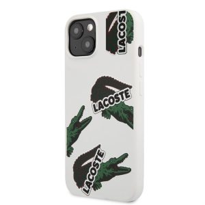 Apple iPhone 13 Lacoste LCHCP13MOW Liquid Hátlap - Fehér