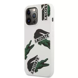   Apple iPhone 13 Pro Max Lacoste LCHCP13XOW Liquid Hátlap - Fehér
